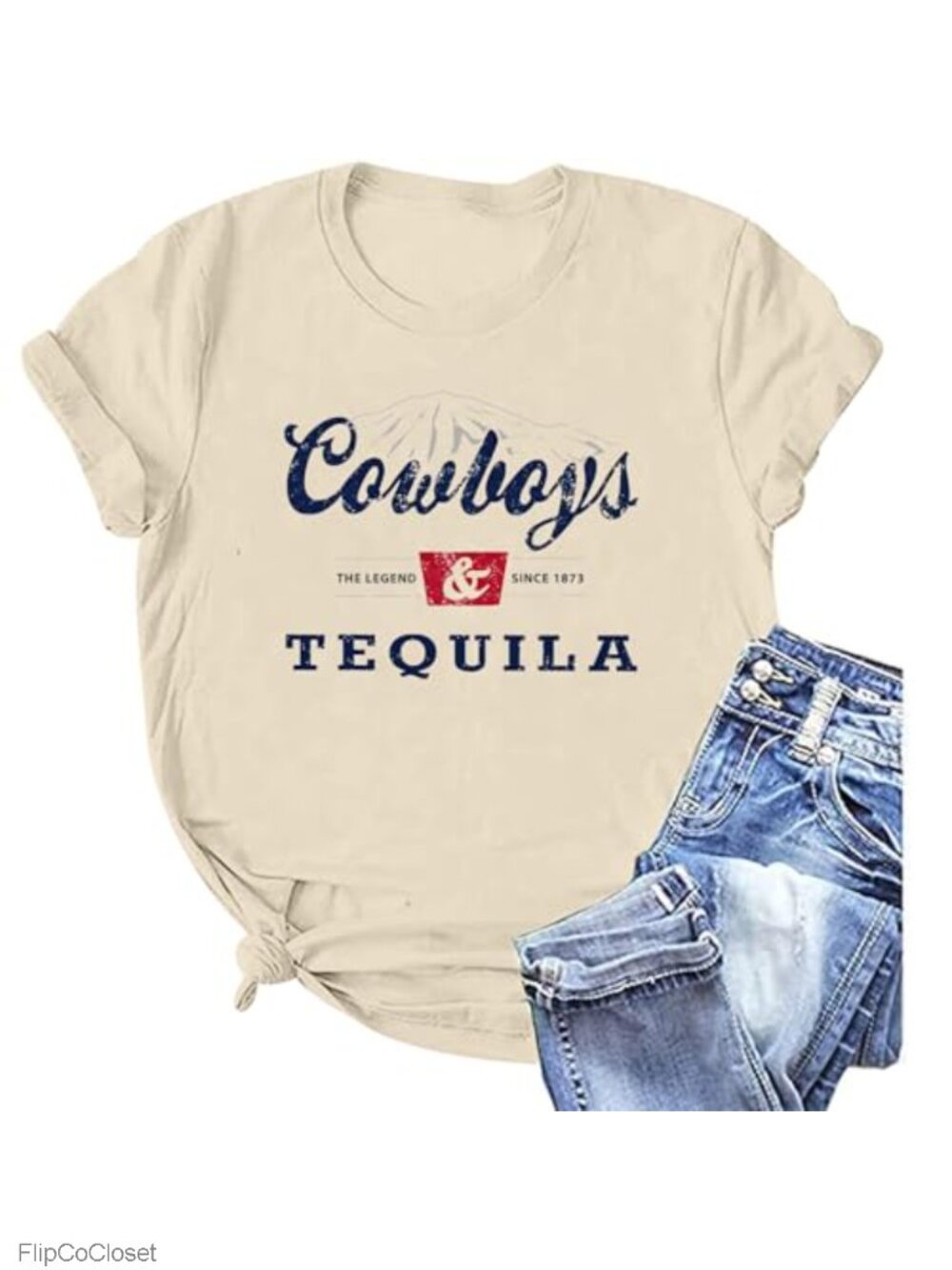 Western Cowboy Graphic Tee Women Cowgirl Country Music Concert T-Shirt